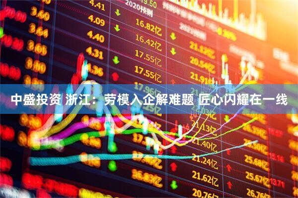 中盛投资 浙江：劳模入企解难题 匠心闪耀在一线