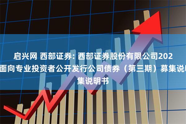 启兴网 西部证券: 西部证券股份有限公司2025年面向专业投资者公开发行公司债券（第三期）募集说明书